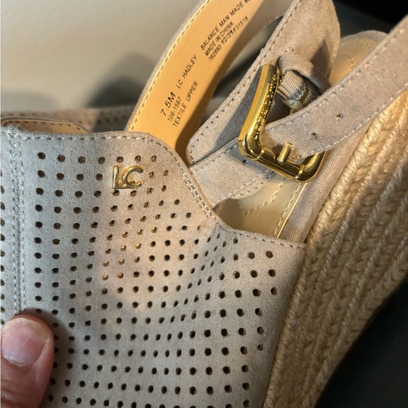 Liz Claiborne Espadrille Wedge 7.5 M (EUC) - Picture 2 of 6